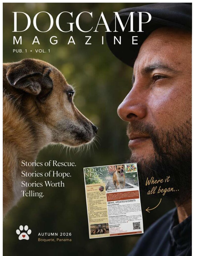 DogCamp Magazine — Publication 1 cover